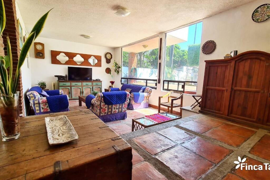 Finca Taino. Hermosa Casa Con Alberca جيوتيبيك المظهر الخارجي الصورة