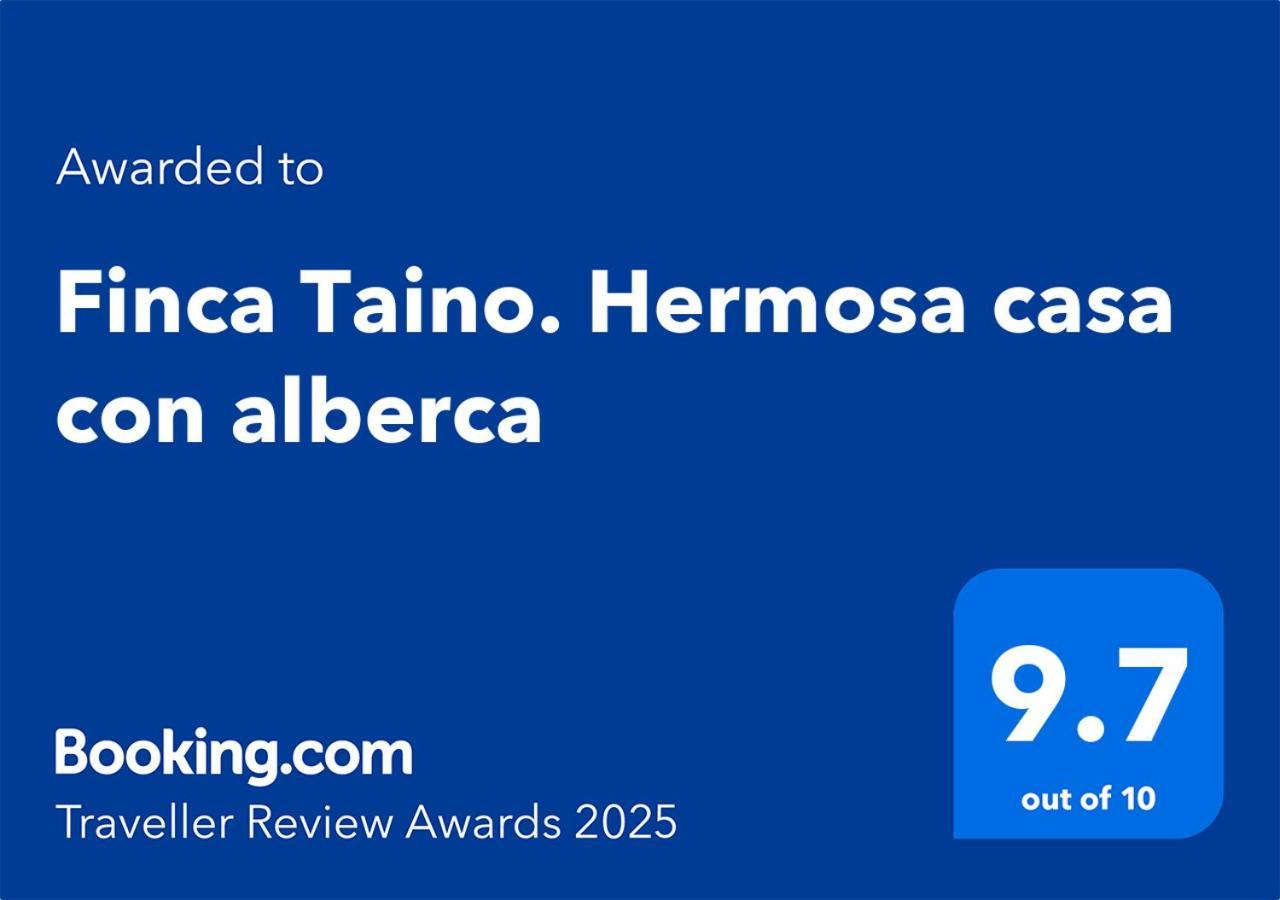 Finca Taino. Hermosa Casa Con Alberca جيوتيبيك المظهر الخارجي الصورة